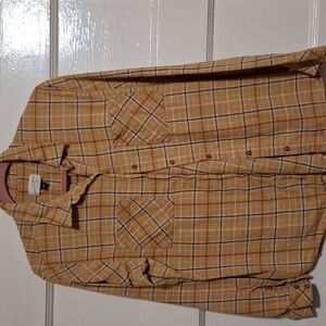Universal Thread Mustard Plaid Shirt (Rox103)